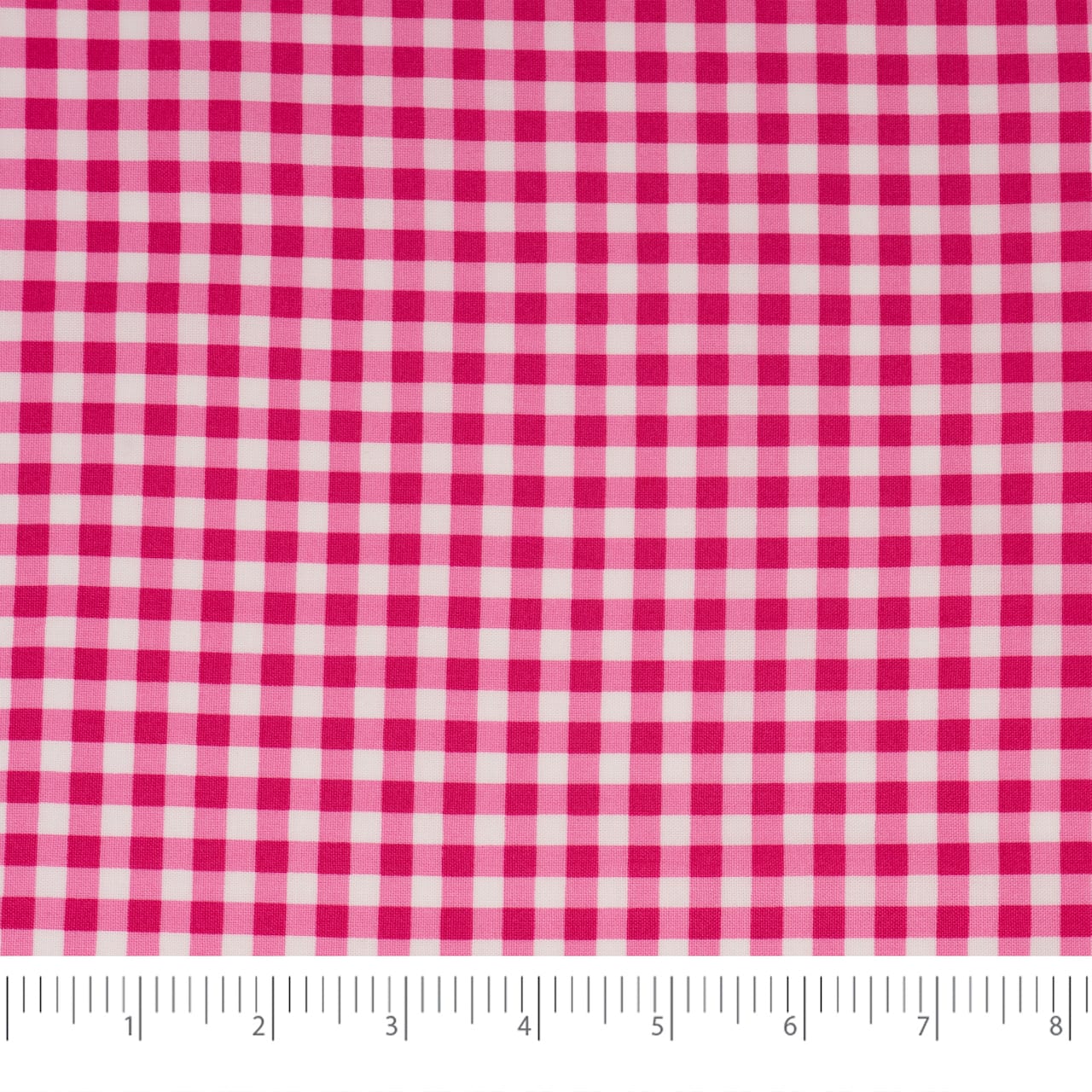 10 yd. Full Bolt: SINGER® Pink Gingham Cotton Fabric